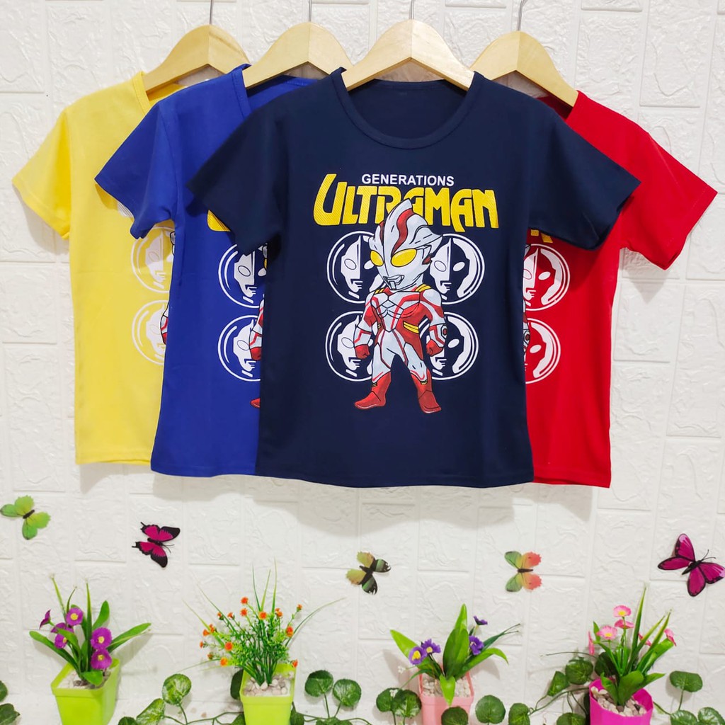 Kaos Anak Laki Super Hero Ultraman Generation