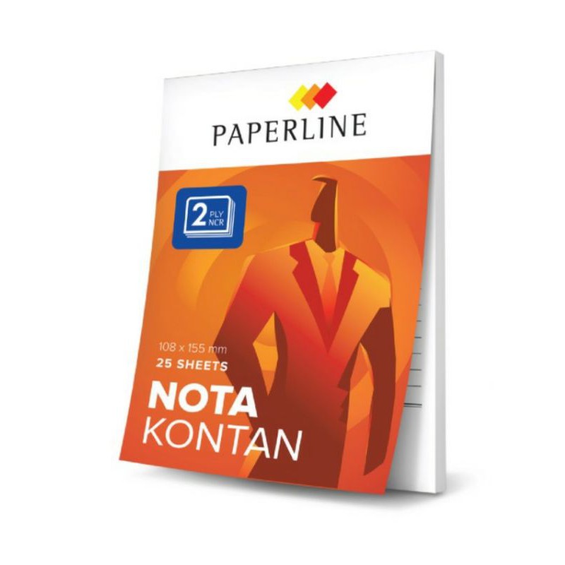 Nota Kontan Paperline Kecil Rangkap 2 Ply