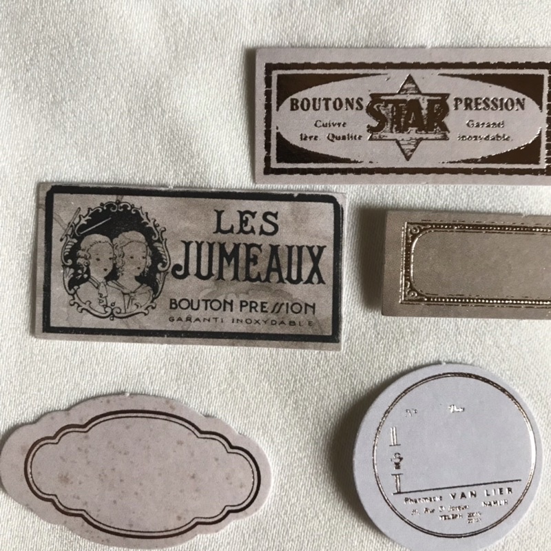 

Stiker Vintage Gold Journaling Scrapbook