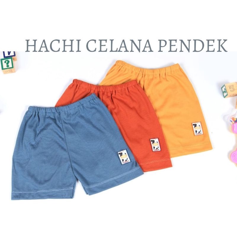 HACHI 3 PC CELANA PENDEK KOTAK BAYI ANAK