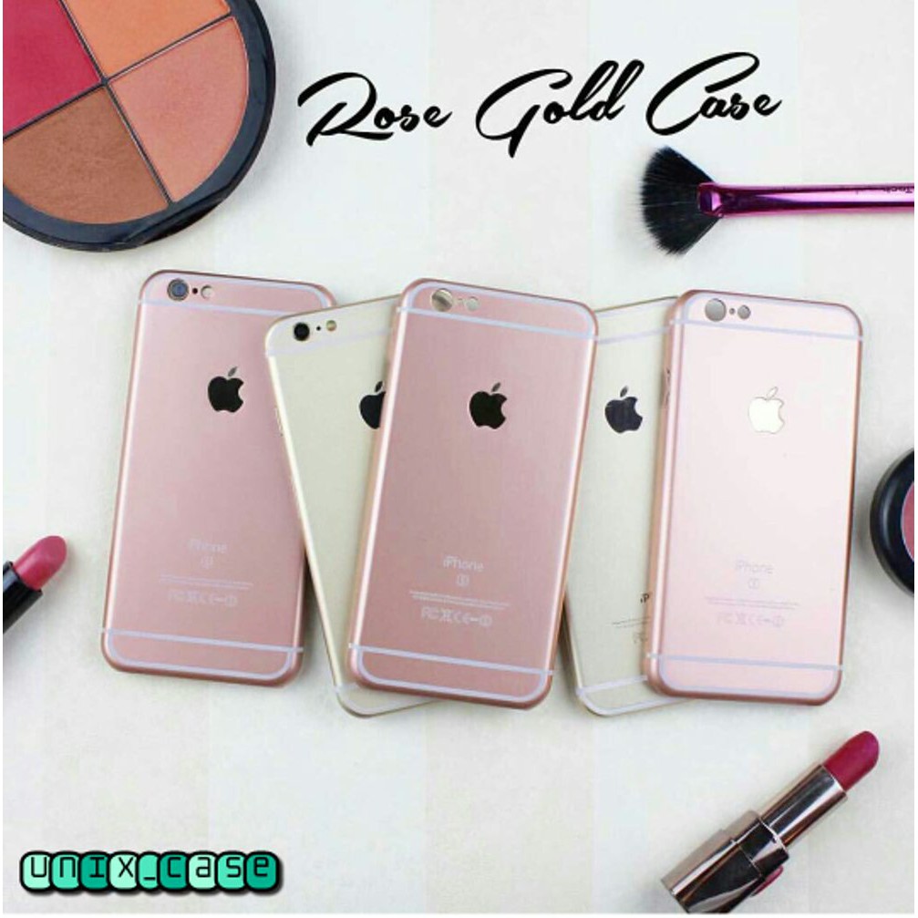 ROSE GOLD CASE FOR IPHONE 4/4S 5/5S 6/6S 6+