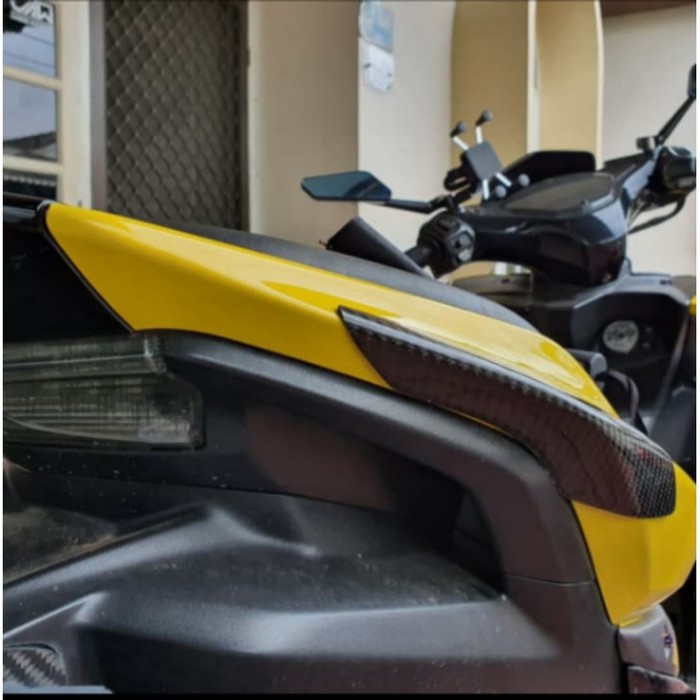 body protector yamaha aerox v2 new model panjang carbon kevlar asli