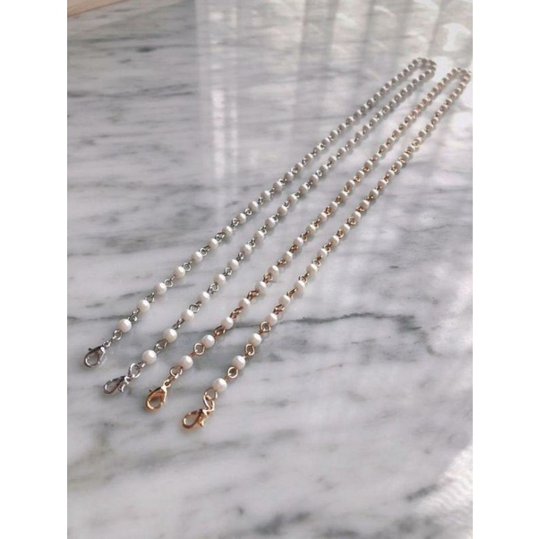 Strap masker mutiara/ Strap masker