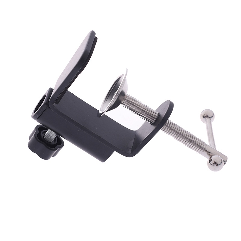 【Theredsunrisesiwy.id】1Pc Cantilever Bracket Clamp Holder Metal Desk Lamp Clip Fittings Base Hose