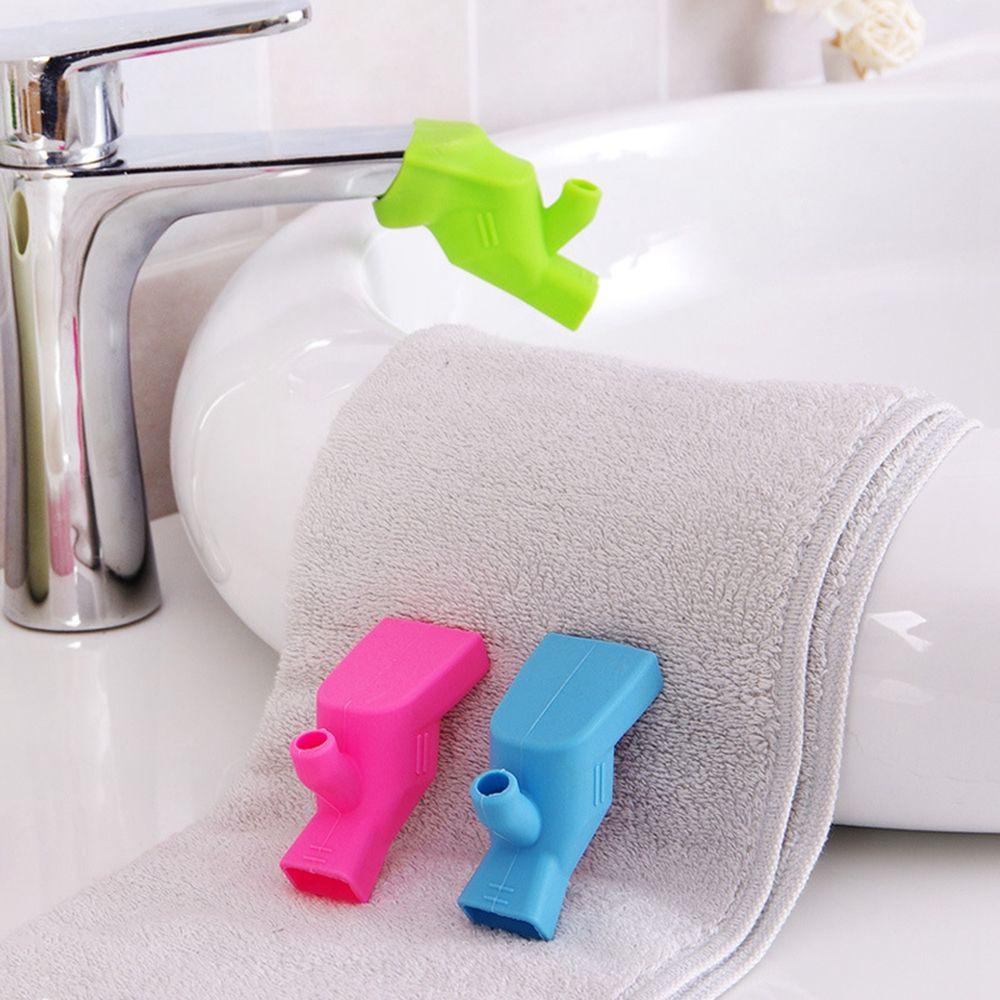 [Elegan] Faucet Extender Silicone High Elastis Alat Cuci Wastafel Nozzle Anak Mencuci Wastafel Aksesoris