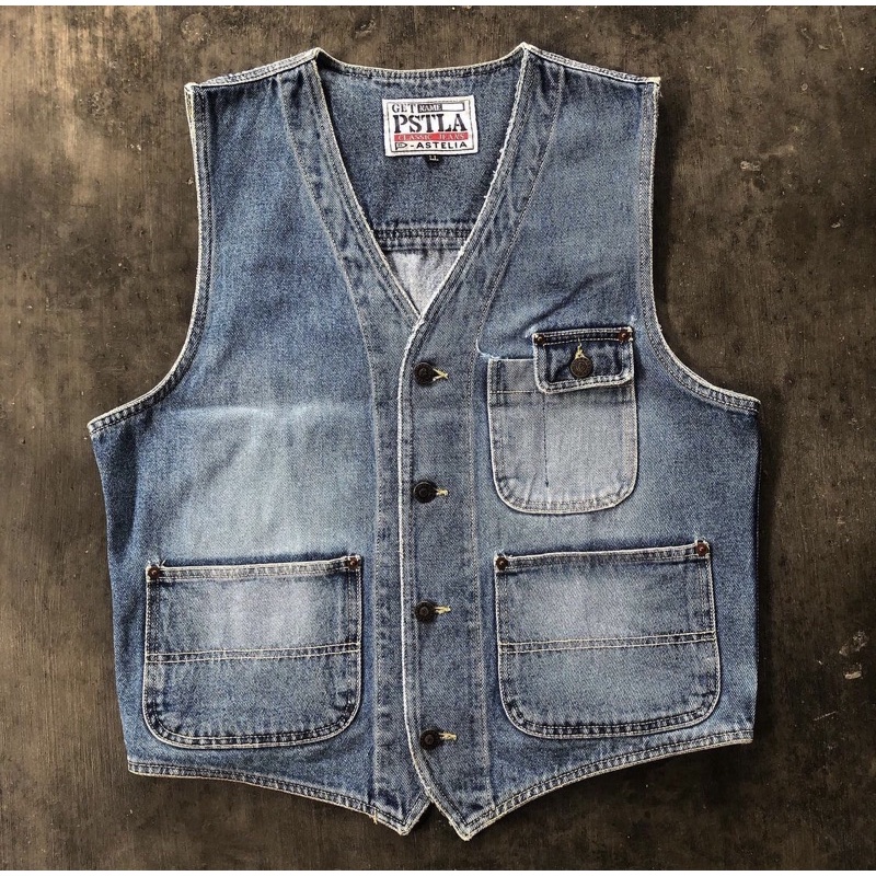 Vest jeans second