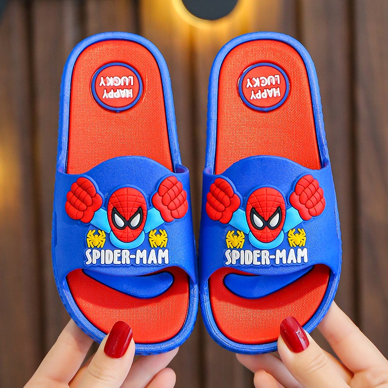 Sendal anak laki laki karet Sandal Selop anak superhero Size 1-12 tahun SH21104