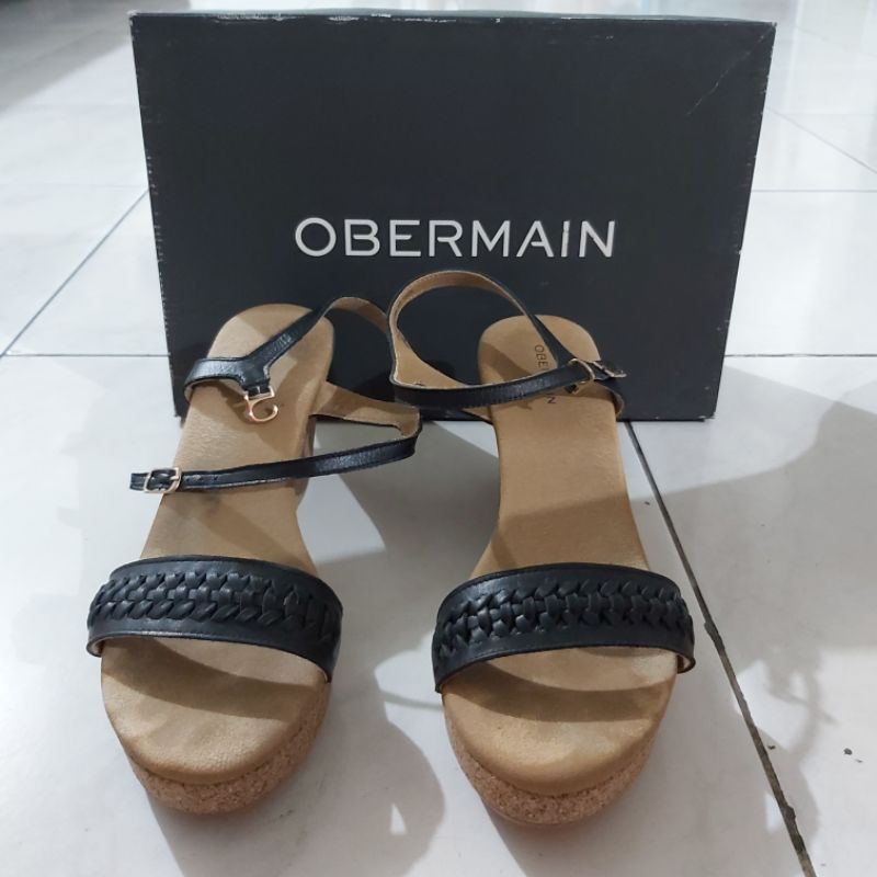 sepatu obermain - women wedges shoes obermain