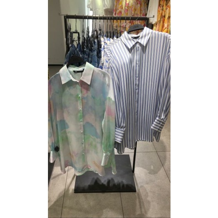 Kemeja Satin ZARA original