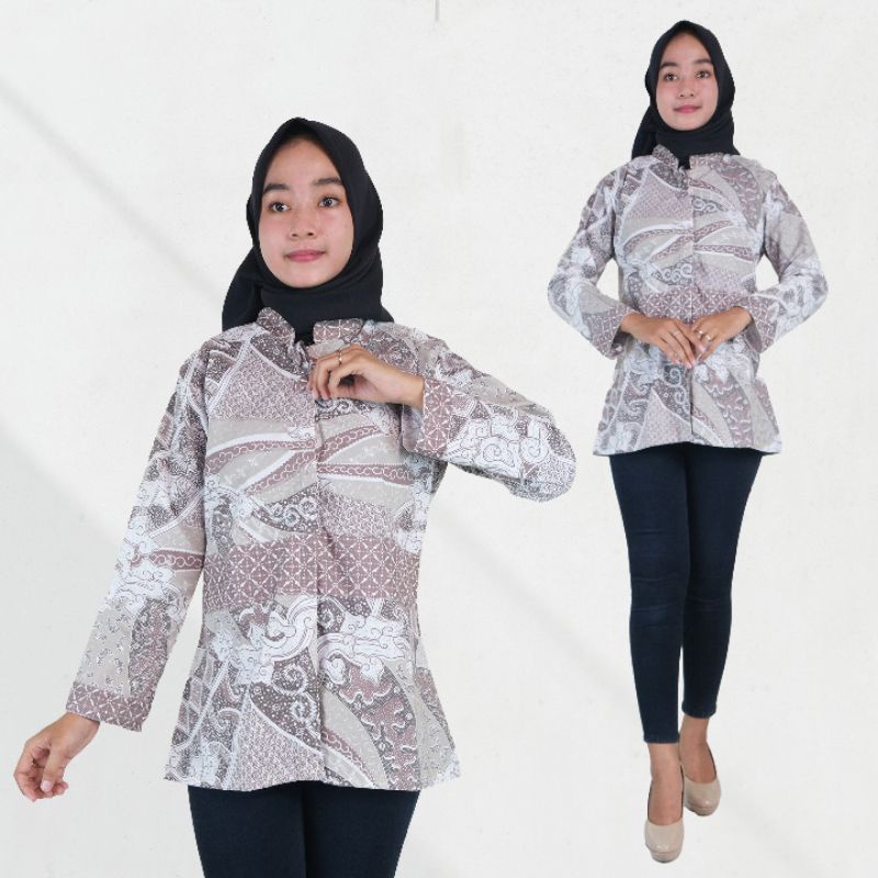 Blus Batik Lengan Panjang - NairaBatik