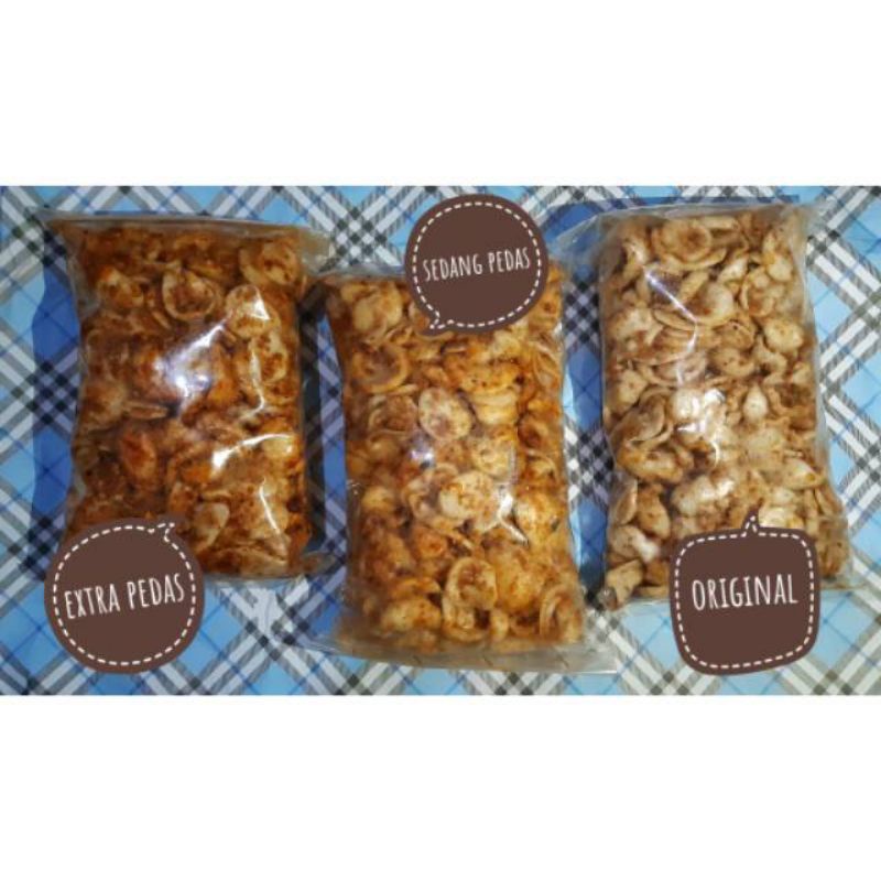 

Kerupuk Seblak Bumbu Kacang (Kerucang) rerehendita