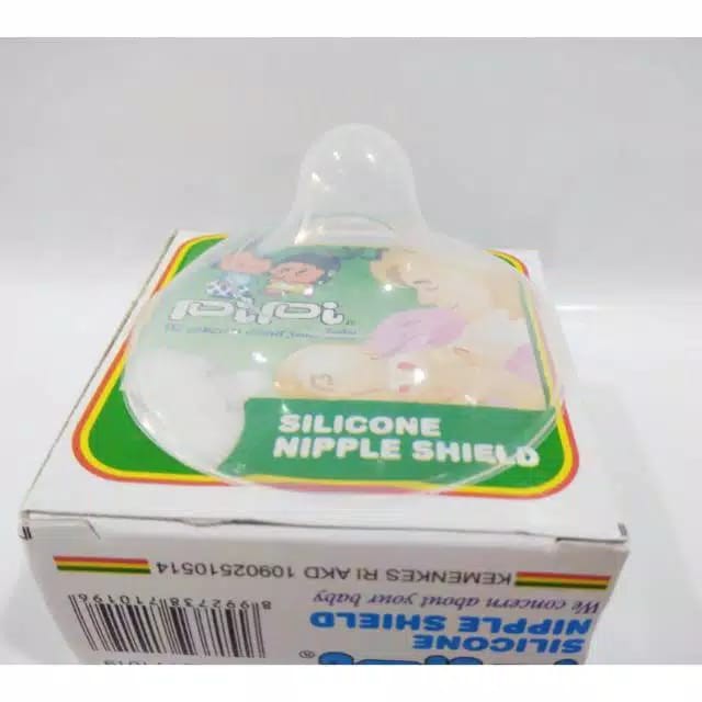 Sambungan Asi Nipple Shield Pipi Food Grade Silicone Isi 1pcs