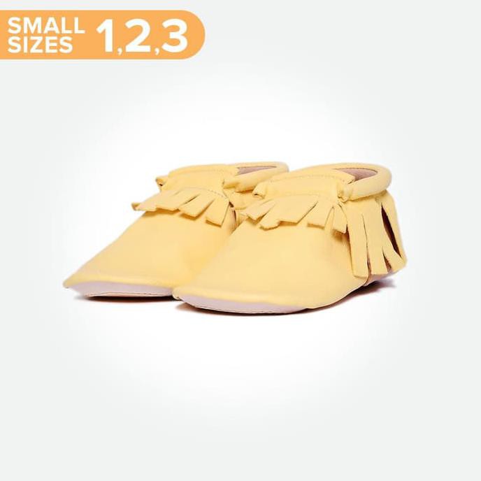 Terbaru Baby Moccasins Ultralight Small - Lemon (Sepatu Bayi Pyopp) - Size 3 Promo