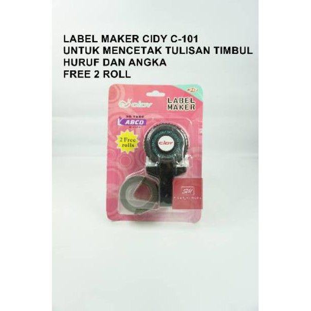 

Dijamin Ori..!! LABEL NAMA EMBOSS CIDY ( FREE 2 ROLL ) ✮