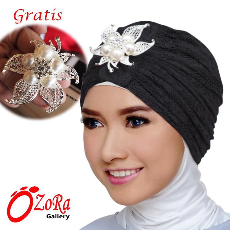turban instan pesta dewasa bandana jilbab free bros