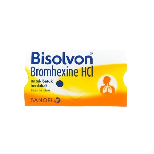 BISOLVON 10 TABLET - OBAT BATUK BERDAHAK