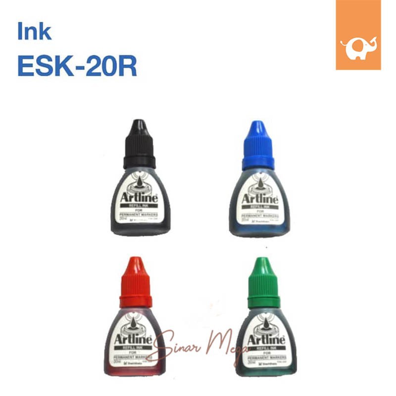 

Artline Refill Permanent Ink ESK-20R / Isi Ulang Artline Spidol Permanent Murah