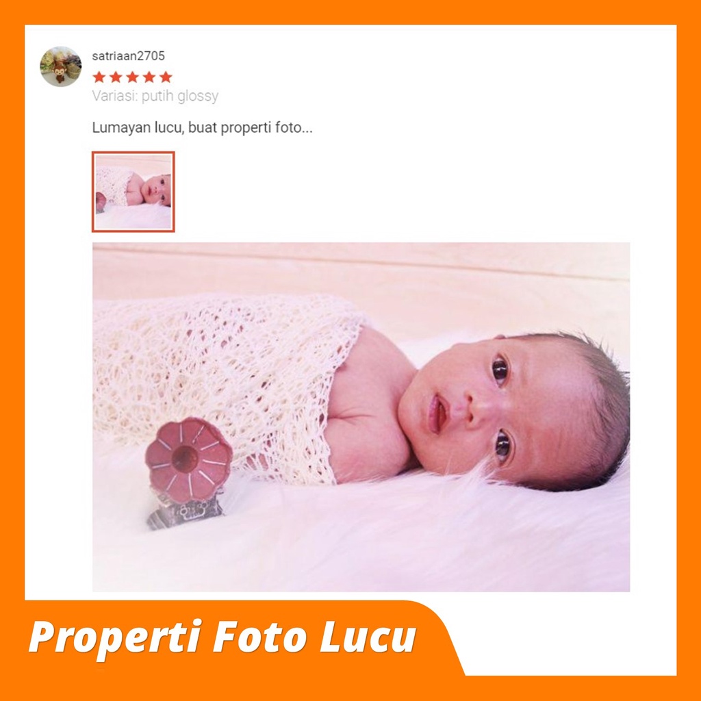 Alas Foto Produk Bulu Korea Rasfur Murah 50x75 Tebal Bulu 6cm Bisa Untuk Alas Foto Bayi Halus Lembut