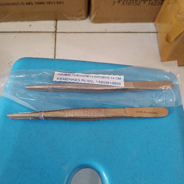 MARWA Pinset Anatomi / Pinset Anatomis / Thumb Dressing Forcep