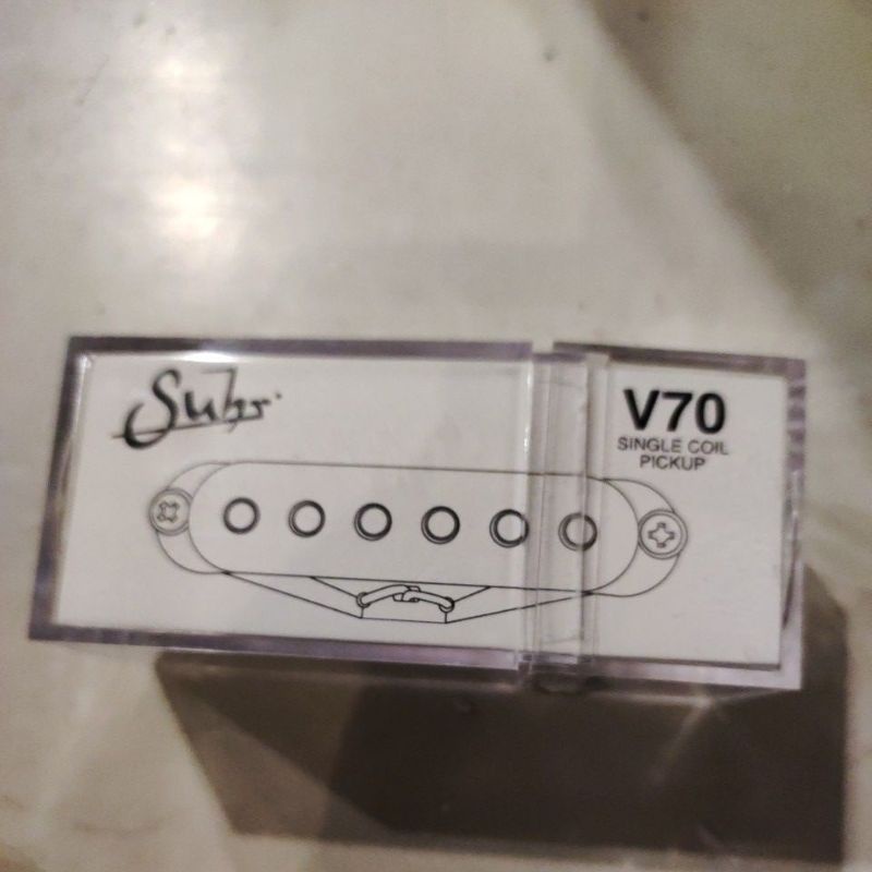 Suhr V70, Single Coil Pickup, Middle, White