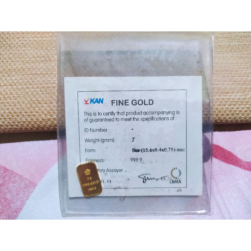 logam mulia 1 gram