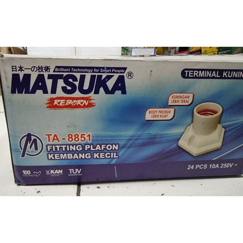 Matsuka Fiting plavon plafon kembang kecil TA 8851