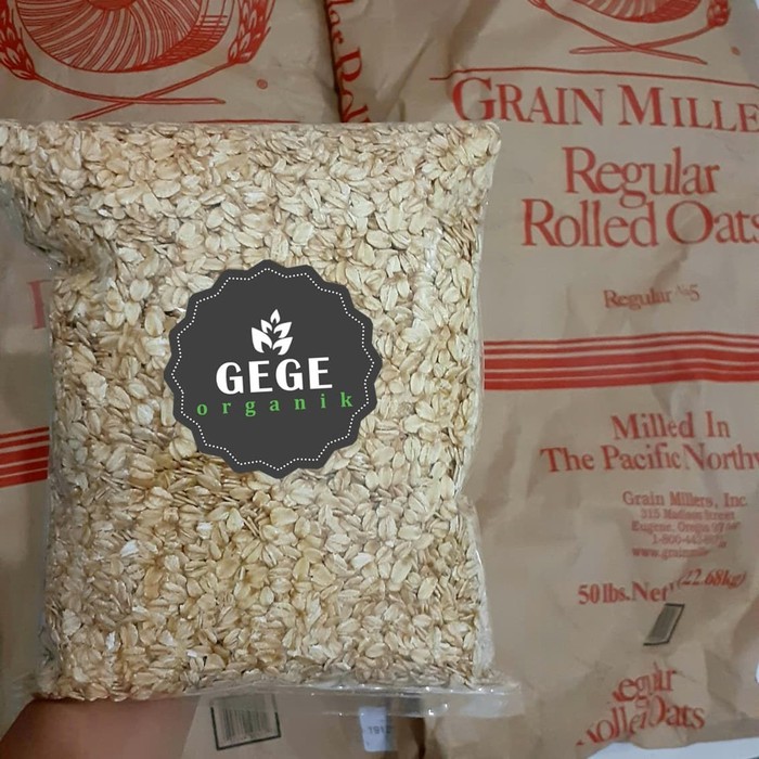 

Gandum Utuh Regular Rolled Oat 100 gram
