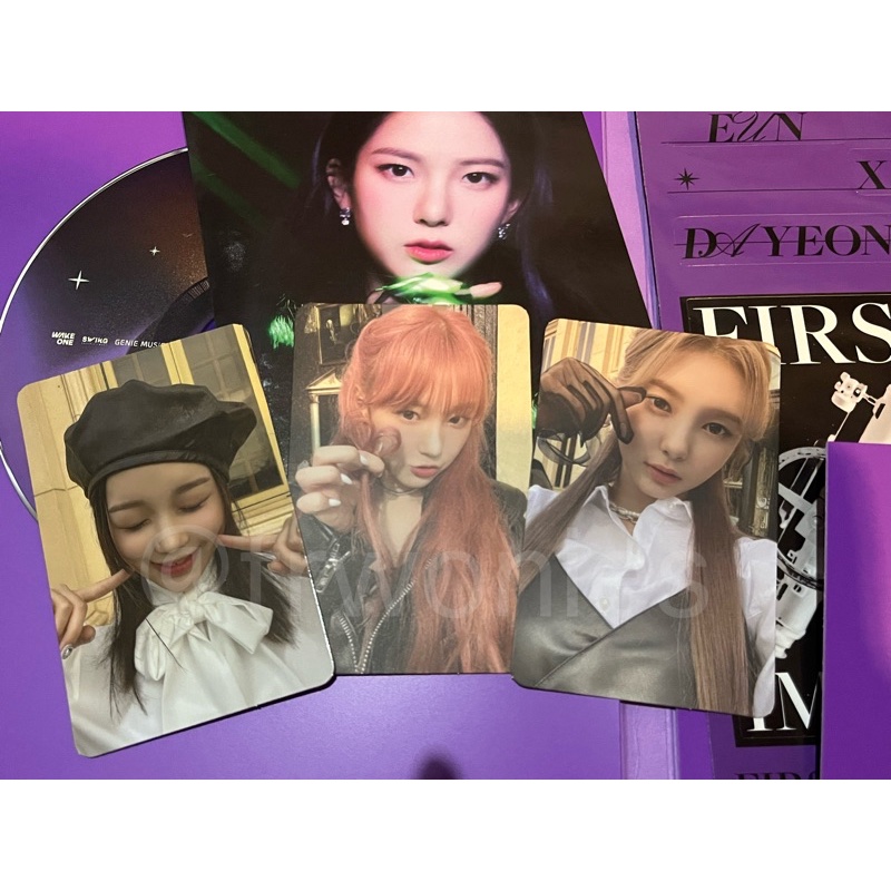 [BOOKED]Chaehyun love hair/connect 1 bundle dayeon hikaru postcard yujin