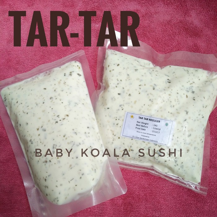 

HOT SALE TAR TAR SAUCE | SAUS TARTAR | SAUS COCOLAN DENGAN POTONGAN BAWANG !