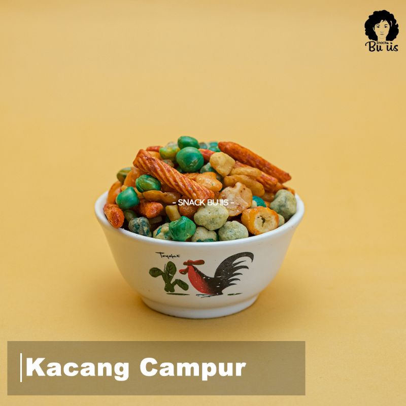 

250gram Kacang Campur Mix Nut Jaipong Snack Bu iis Cemilan Sukabumi