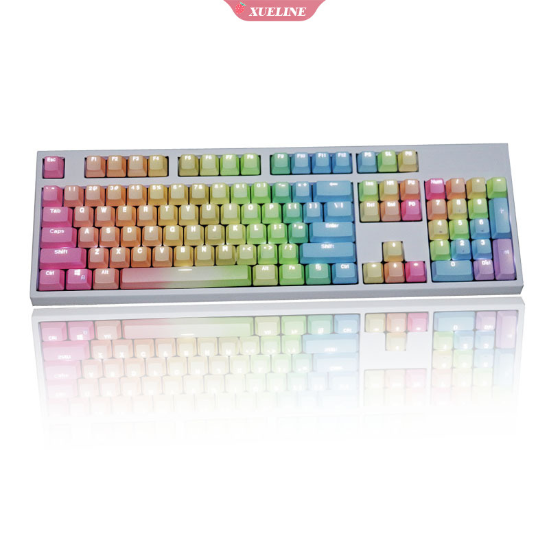 104 -key PBT Set Word penetration dyed Keycap Switches Mechanical Keyboar |XUELI|