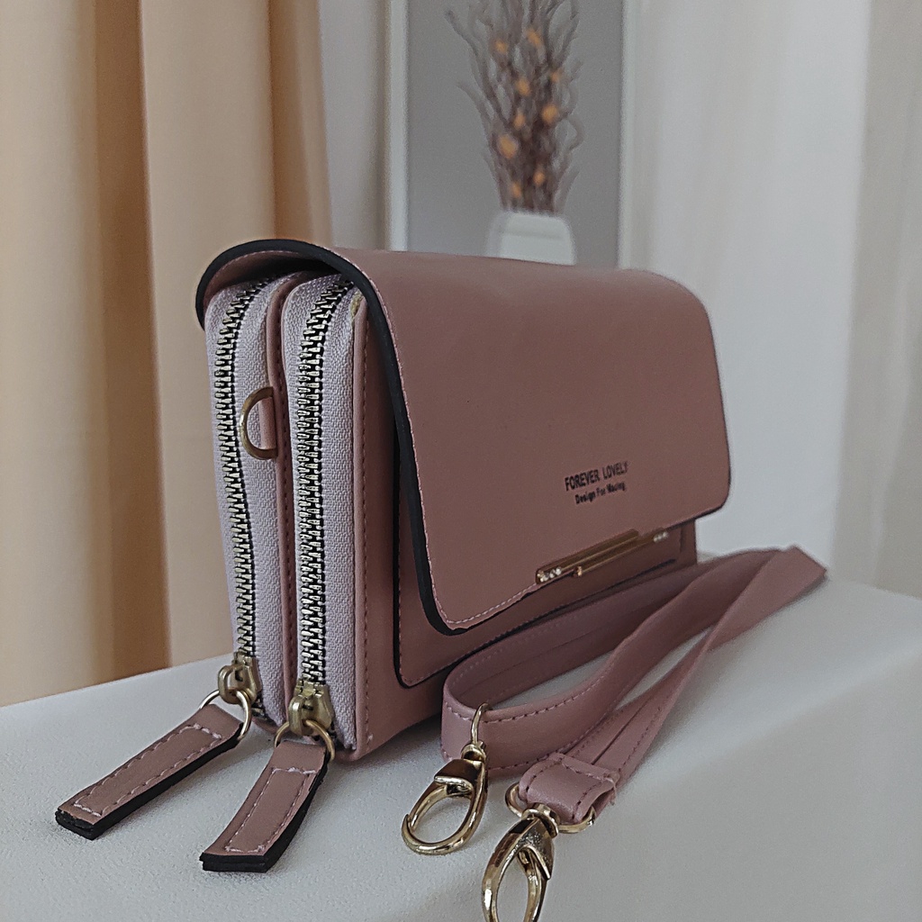 Tas Dompet /Dompet Cantik - Purse - Forever Lovely - Selempang - Terbaru