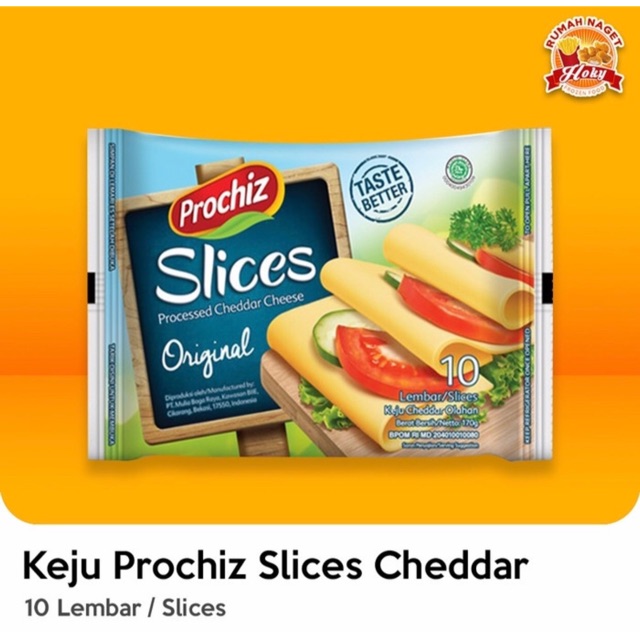 

Keju Prochiz Slices Cheddar