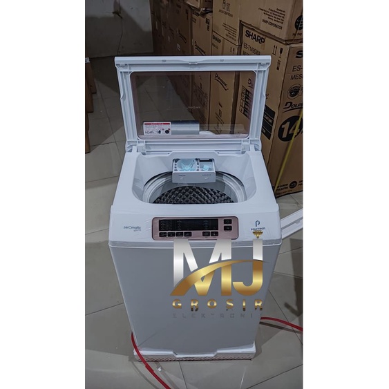 MESIN CUCI 1 TABUNG POLYTRON PAW 7028 TOP LOADING 7 KG ZEROMATIC