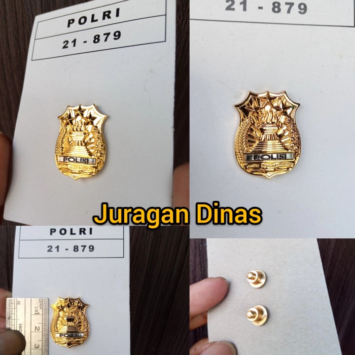 (READY) TANDA KEWENANGAN JATAH POLRI ASLI ORIGINAL POLISI - Kecil