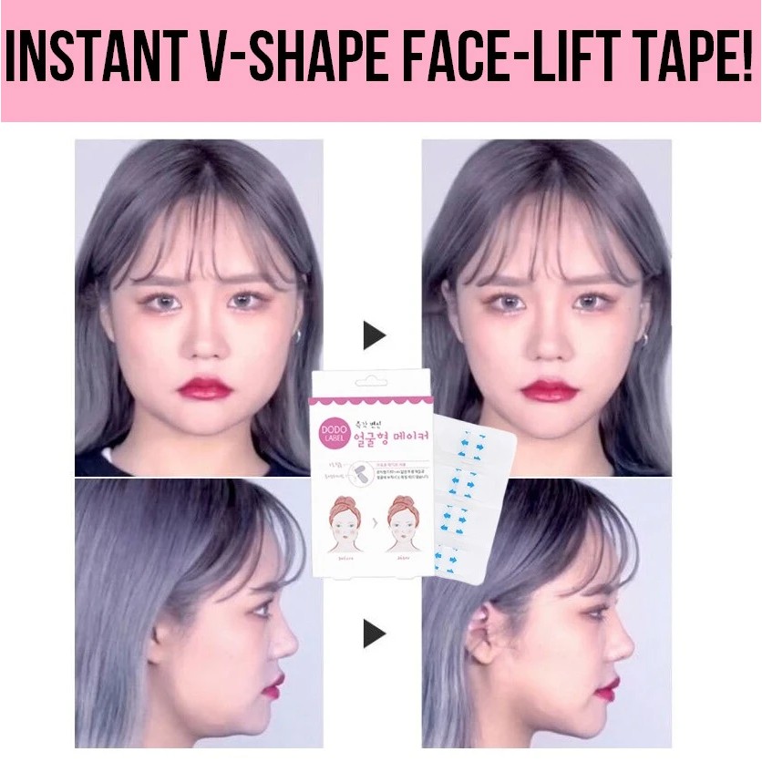 Face Lift Tape Sticker