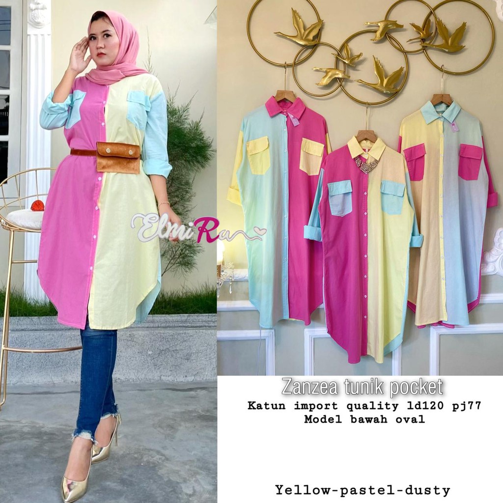 Zanzea Tunic Pocket