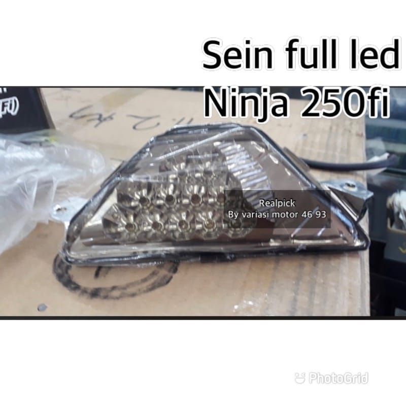 sen depan ninja 250fi sein depan ninja 250fi led signal ninja 250fi jpa original