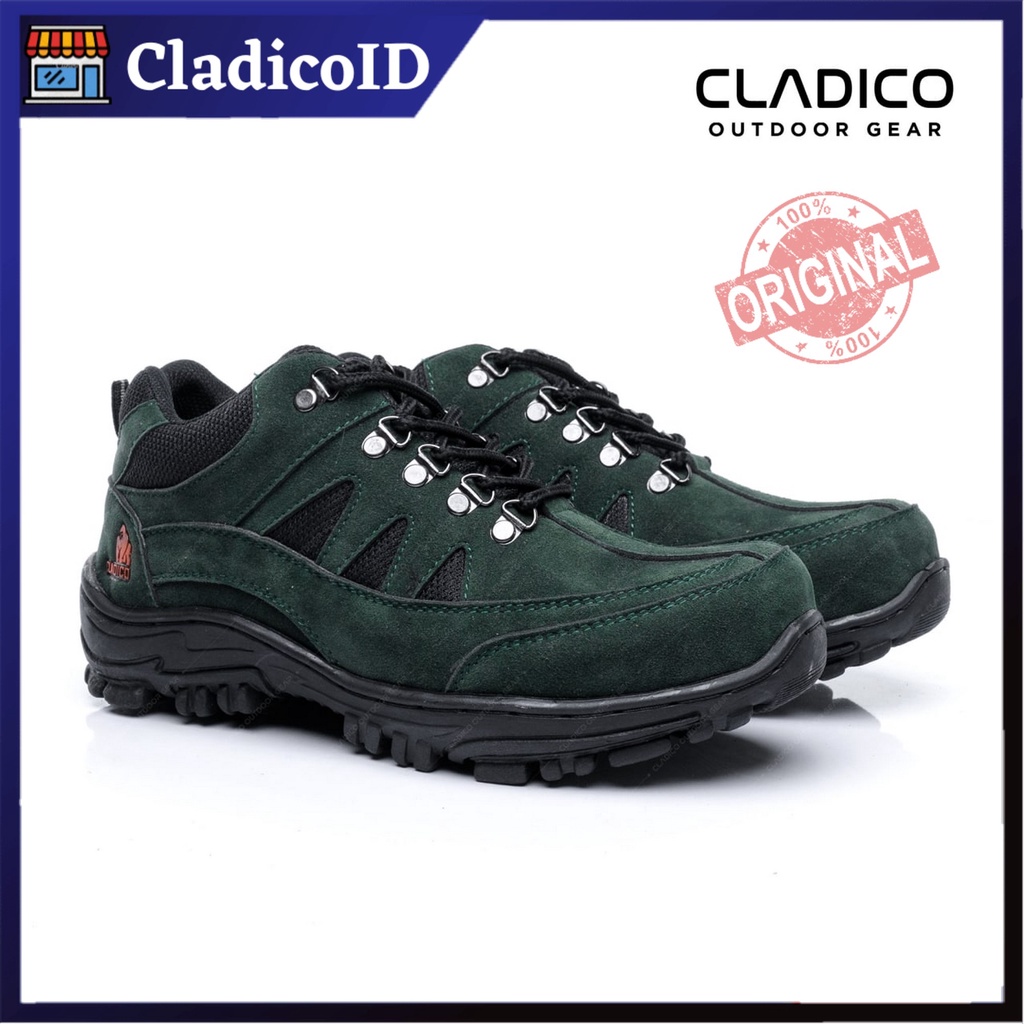 Sepatu Safety CLADICO OLIVER Sefty Shoes Pria Ujung Besi Kerja Proyek Outdoor Touring Boot Low Cut Savety Cowok