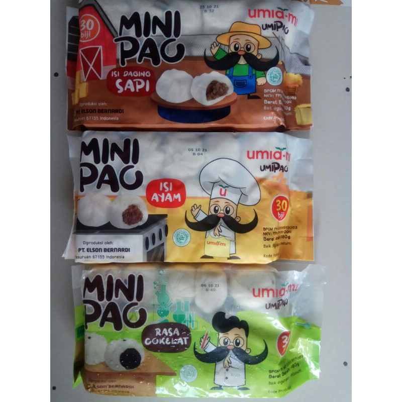 

Umiami minipau isi 30 pcs