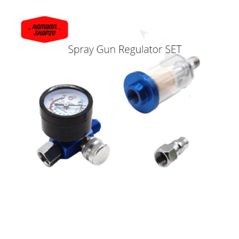 Spray Gun Regulator SET