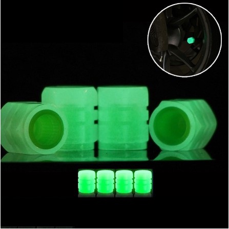 Cover Tutup Pentil Ban Glow In The Dark Mobil Motor Sepeda Universal Harga Perbiji