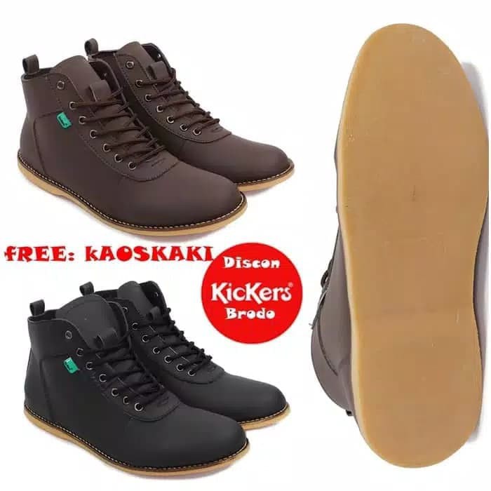 sepatu pria casual formal kickers bandit sepatu pria kerja murah