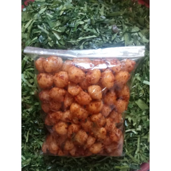 

siomay mini kering exstra pedas aroma daun jeruk isi 500grm