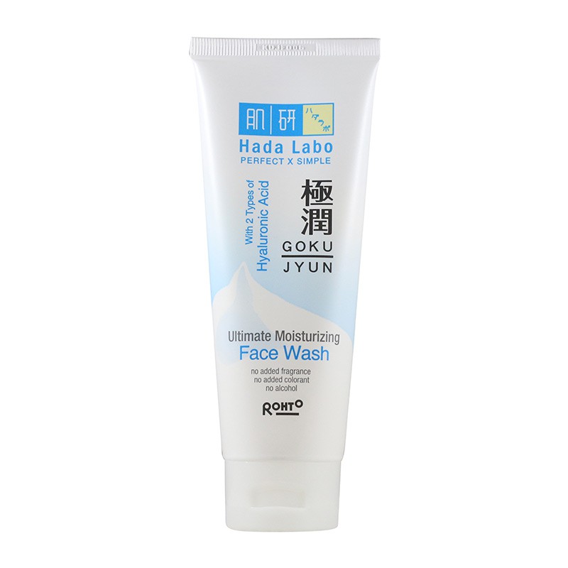 ROHTO HADA LABO Gokujyun Ultimate Moisturizing FACE WASH 50gr 100gr