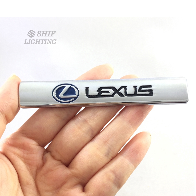 1Pc Lexus Logo Stiker Emblem / Badge Metal Untuk Dekorasi Mobil