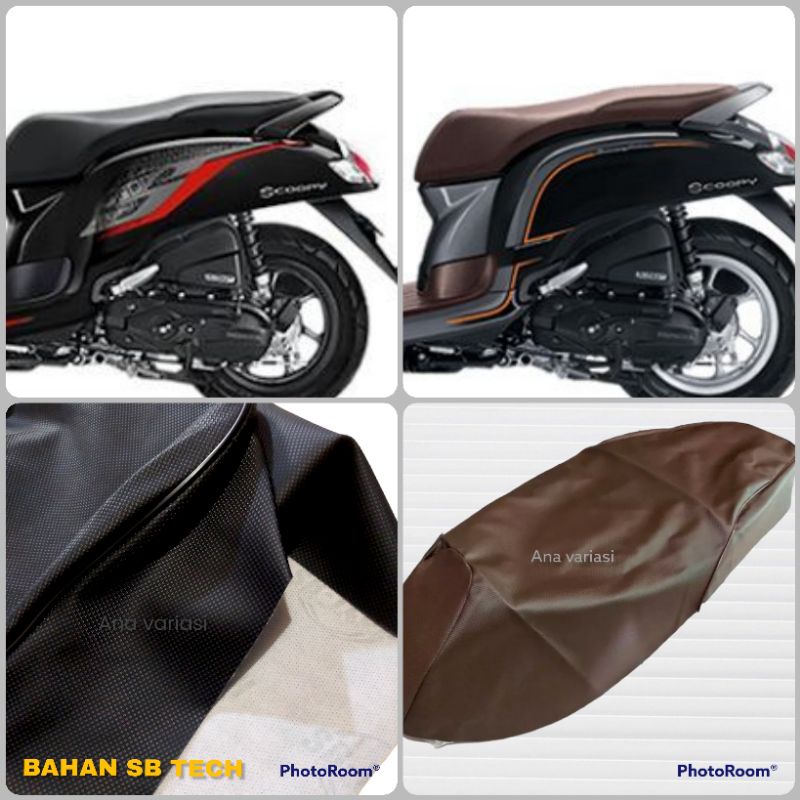 KULIT JOK MOTOR HONDA SCOOPY SARUNG JOK MOTOR HONDA SCOOPY COVER JOK MOTOR SCOOPY