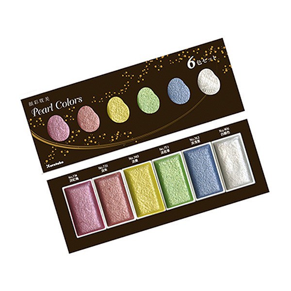 

Zig gansai tambi pearl gem colour 6 warna