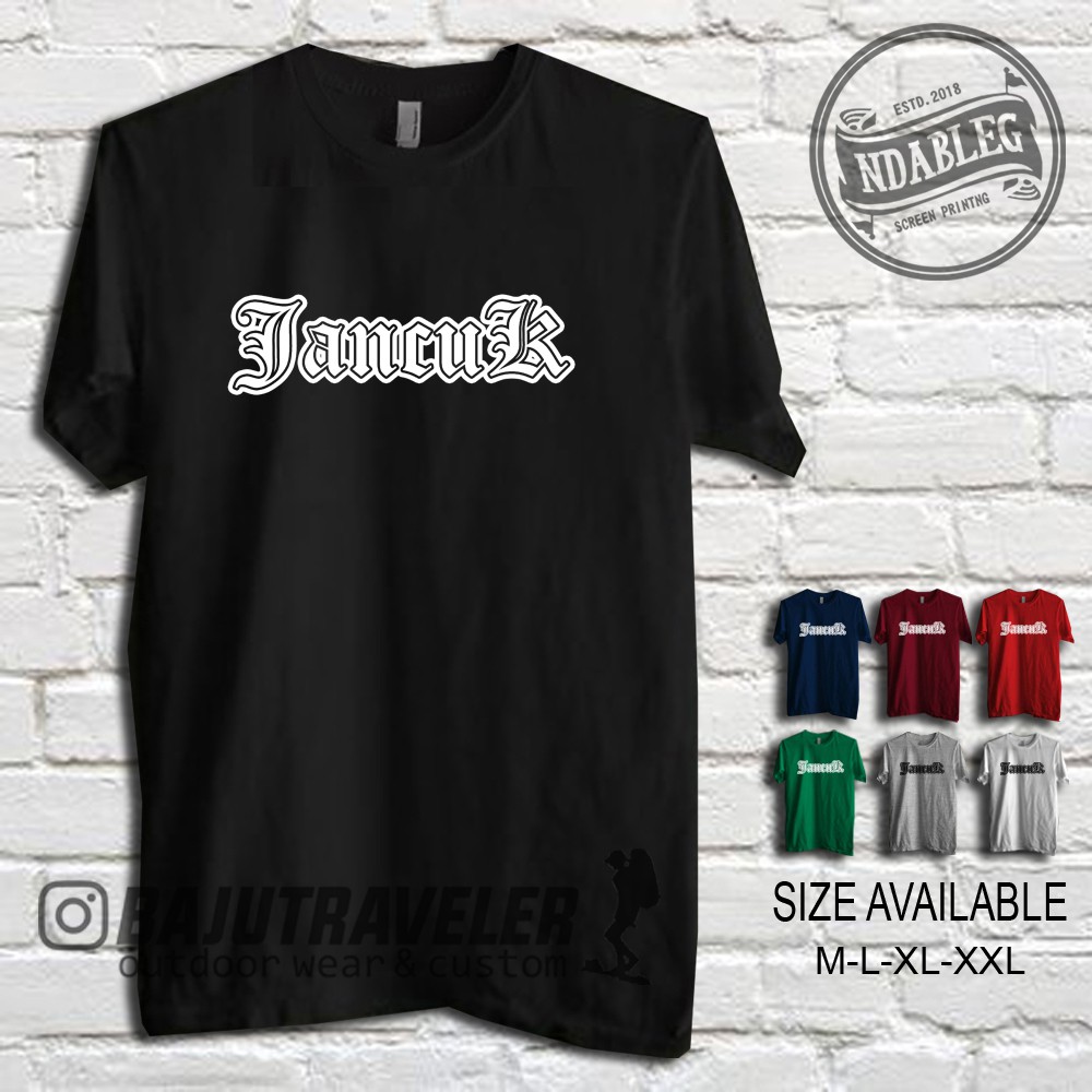 Kaos Kata Kata Jawa Jancuk Shopee Indonesia Kaos Kata Kata Jawa Jancuk Shopee Indonesia