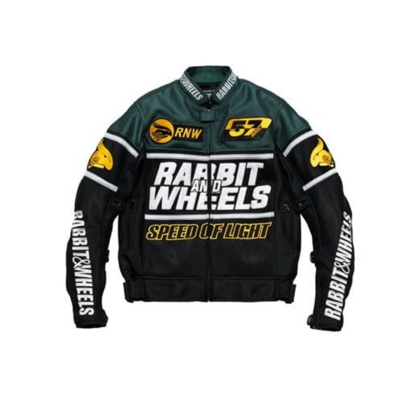 Jaket Rabbit & wheels green hornet